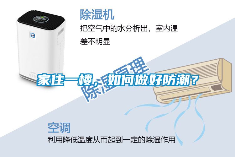 家住一樓，如何做好防潮？